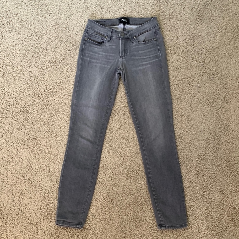 Paige low rise jeans